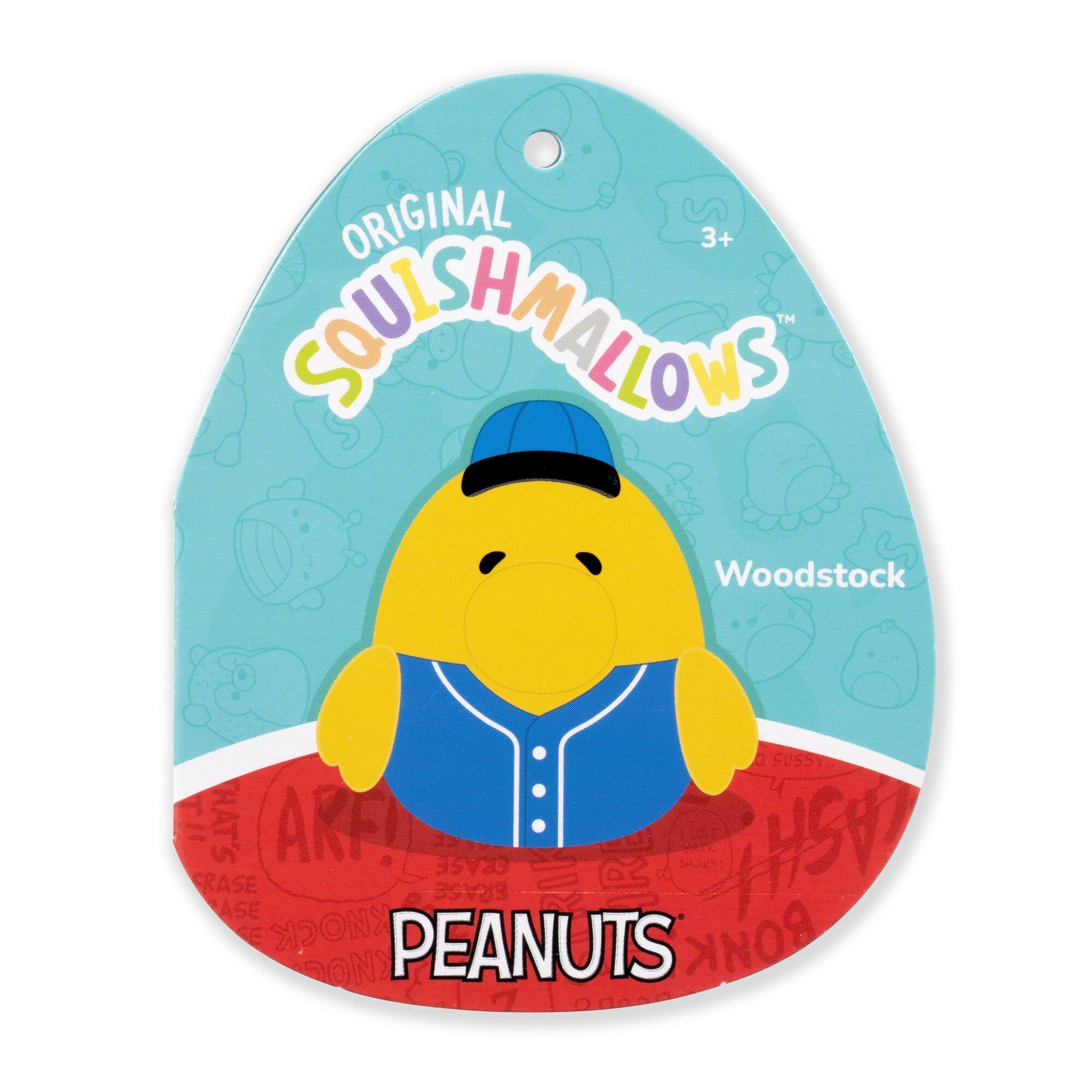 Squishmallows Peanuts 8" Baseball Woodstock | Jazwares / Squishmallows   Brand