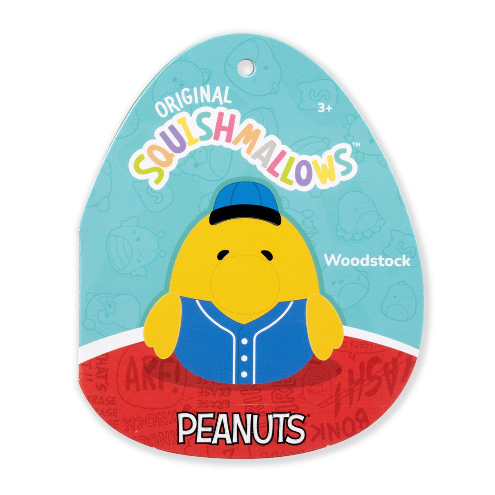 Squishmallows Peanuts 8" Baseball Woodstock | Jazwares / Squishmallows   Brand