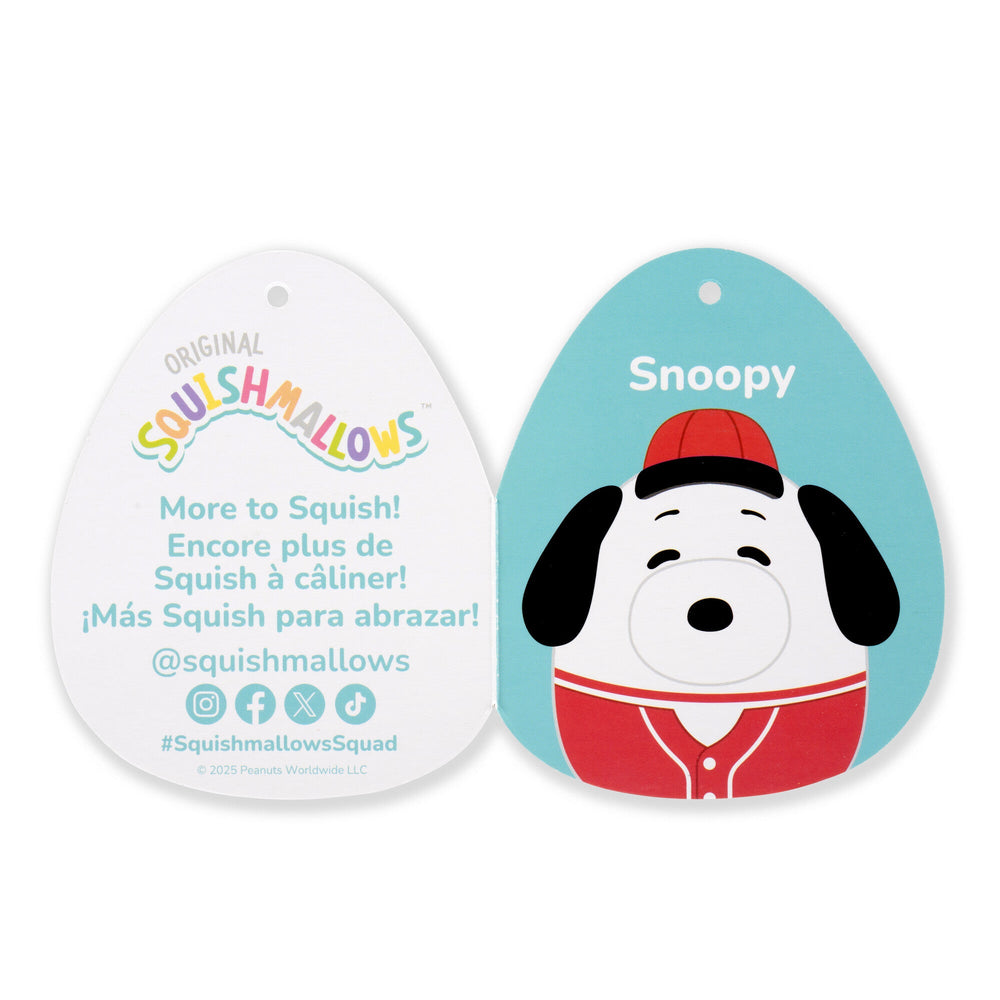 Squishmallows Peanuts 75th Anniversary 8" Comic Style Snoopy | Jazwares / Squishmallows   Brand