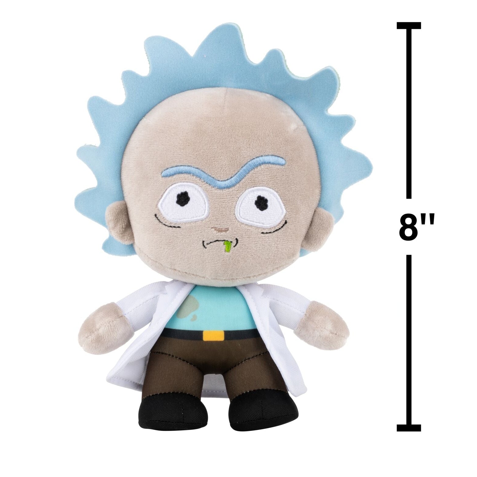Rick and Morty 8" Rick Plush | Jazwares / Squishmallows   Brand