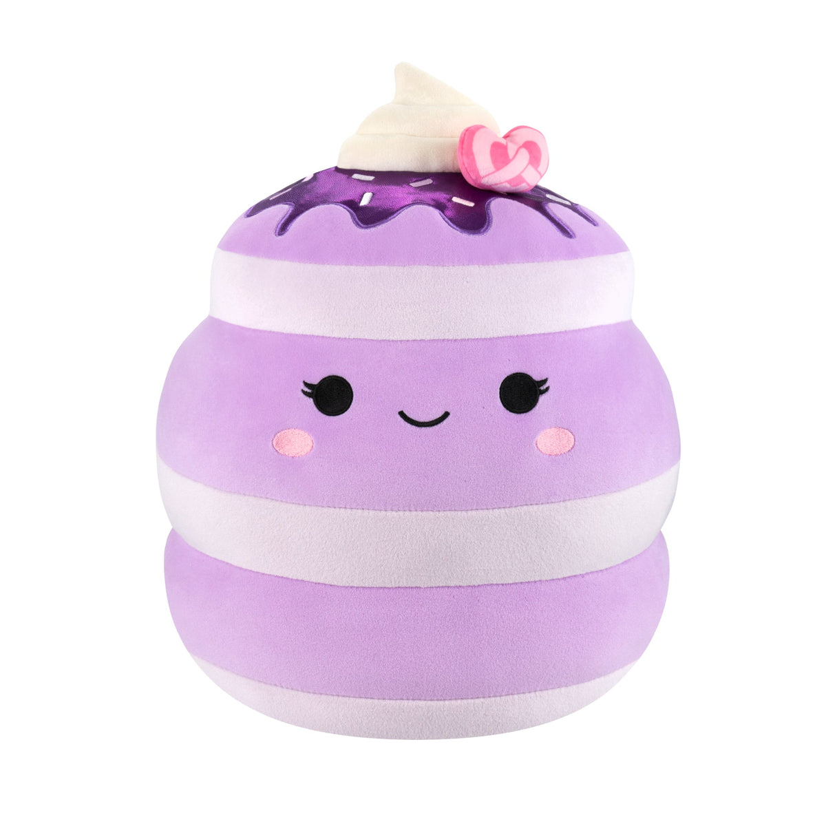 Squishmallows 12" Una the Ube Pancakes with Pink Pretzel | Jazwares / Squishmallows   Category