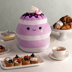 Squishmallows 12" Una the Ube Pancakes with Pink Pretzel | Jazwares / Squishmallows   Category