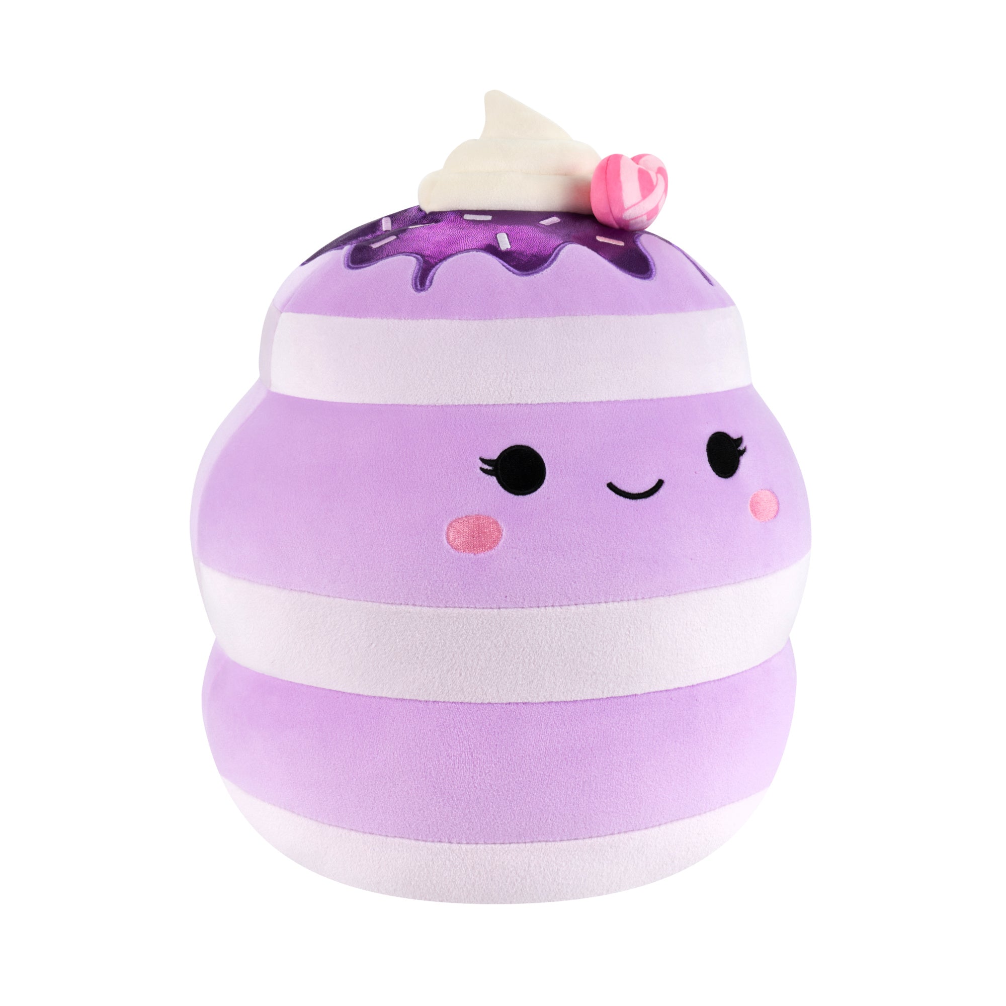Squishmallows 12" Una the Ube Pancakes with Pink Pretzel | Jazwares / Squishmallows   Category