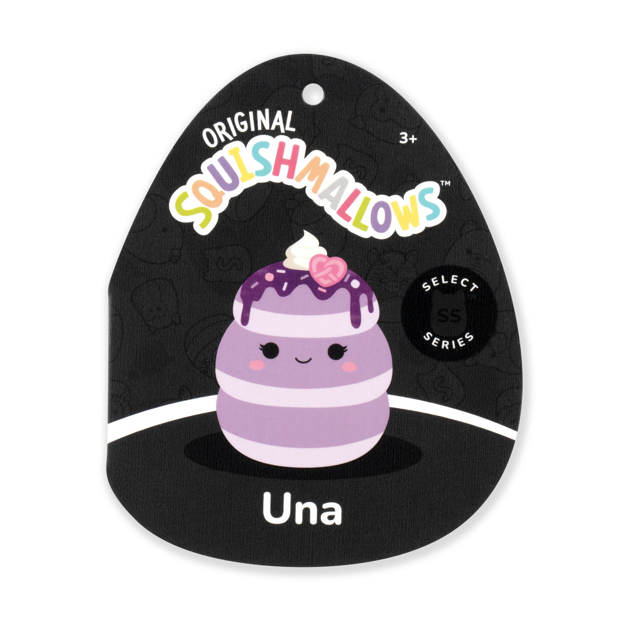 Squishmallows 12" Una the Ube Pancakes with Pink Pretzel | Jazwares / Squishmallows   Category