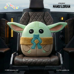 Squishmallows 8" Select Series Star Wars Grogu Eating Frog | Jazwares / Squishmallows   Category