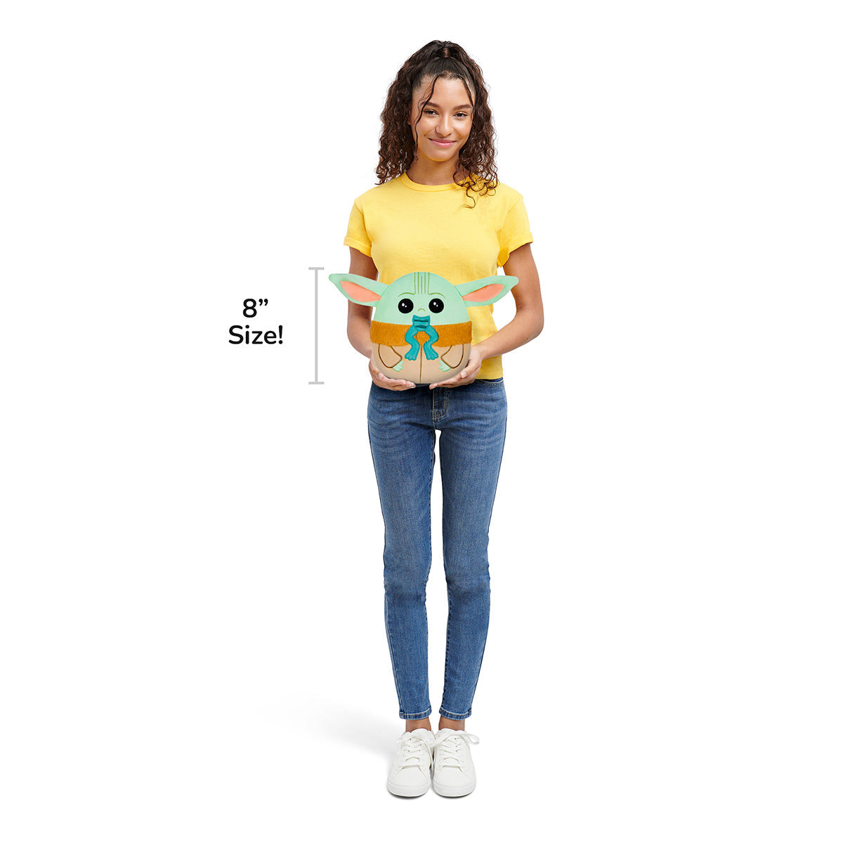 Squishmallows 8" Select Series Star Wars Grogu Eating Frog | Jazwares / Squishmallows   Category