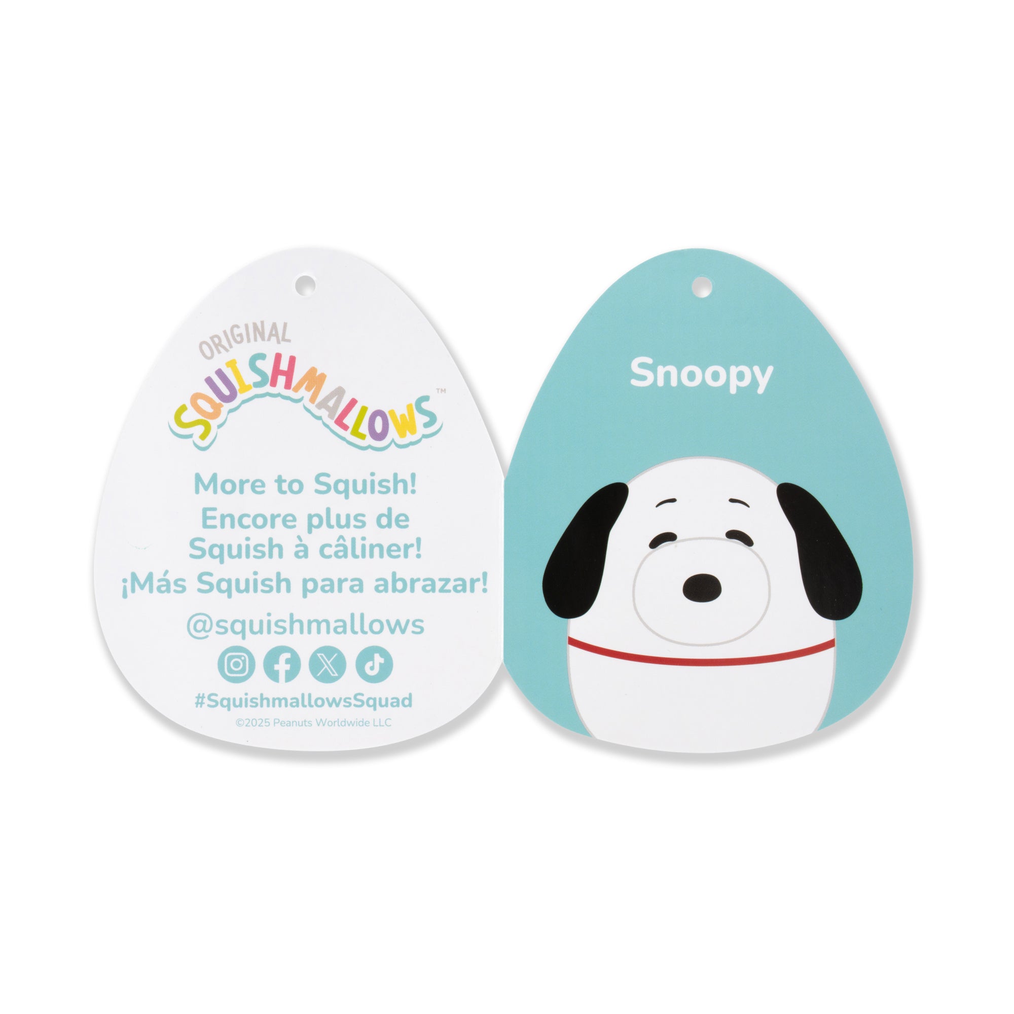 Squishmallows Peanuts 12-Inch Snoopy Plush | Jazwares / Squishmallows   Category|  Brand