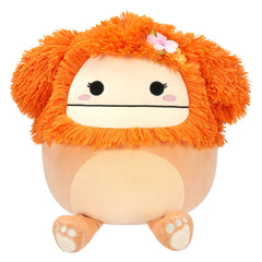Squishmallows 12" Shasta the Peach Bigfoot with Tropical Flower | Jazwares / Squishmallows   Category|  Squad