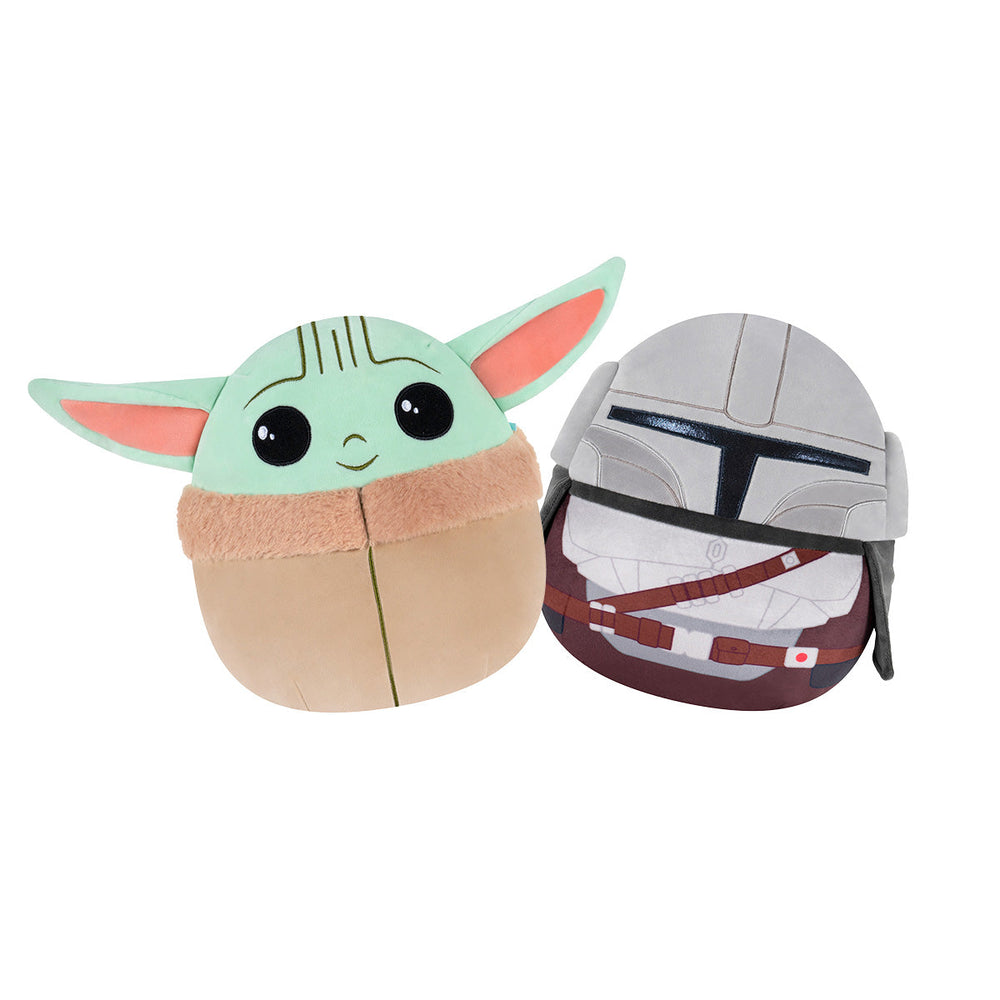 Squishmallows 8" Star Wars Mandalorian and Grogu 2-Pack | Jazwares / Squishmallows   Category|  Brand