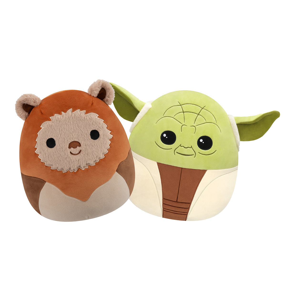 Squishmallows 12" Star Wars Yoda and Ewok 2-Pack | Jazwares / Squishmallows   Category|  Brand