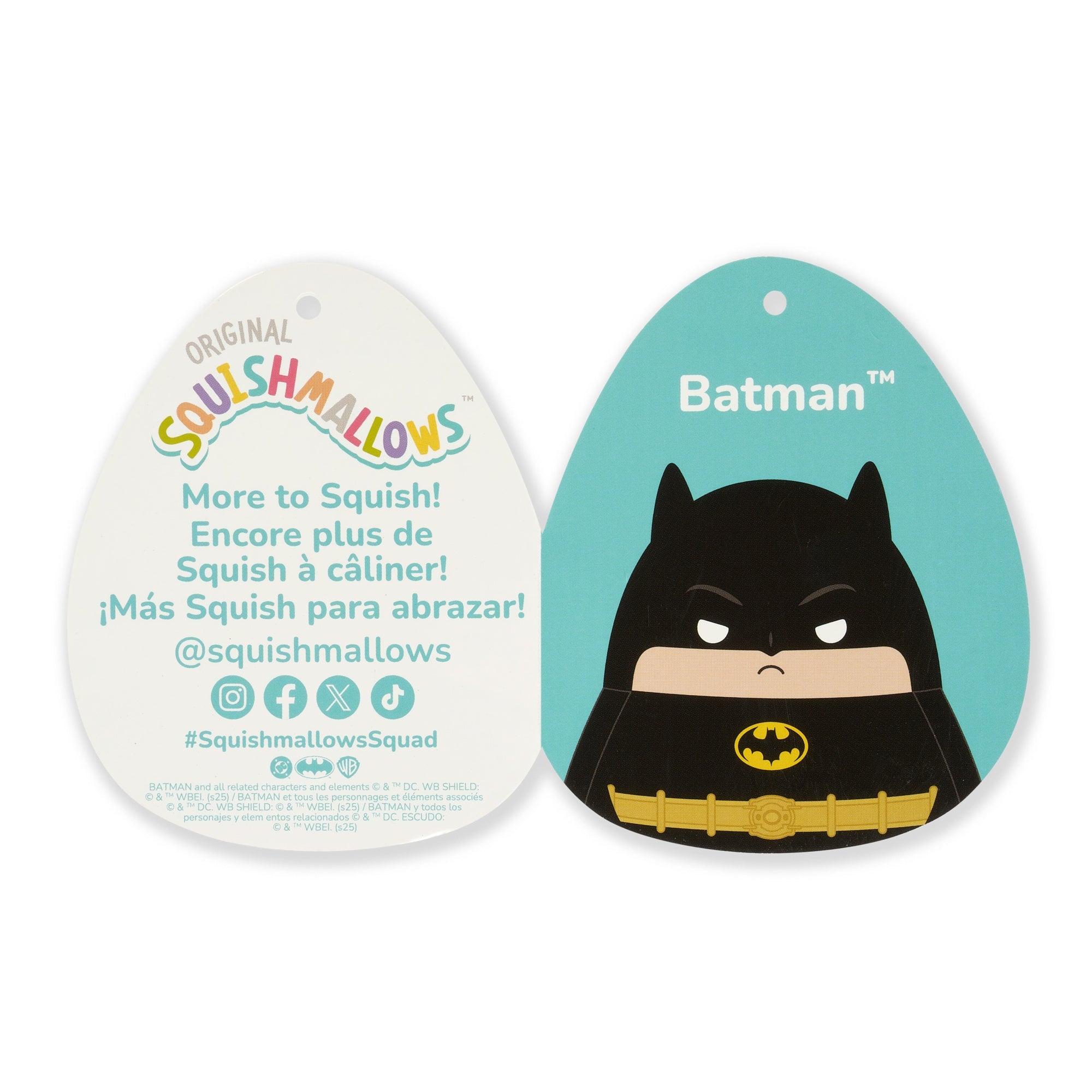 Squishmallows DC Comics 12" Batman Plush | Jazwares / Squishmallows   Category|  Brand
