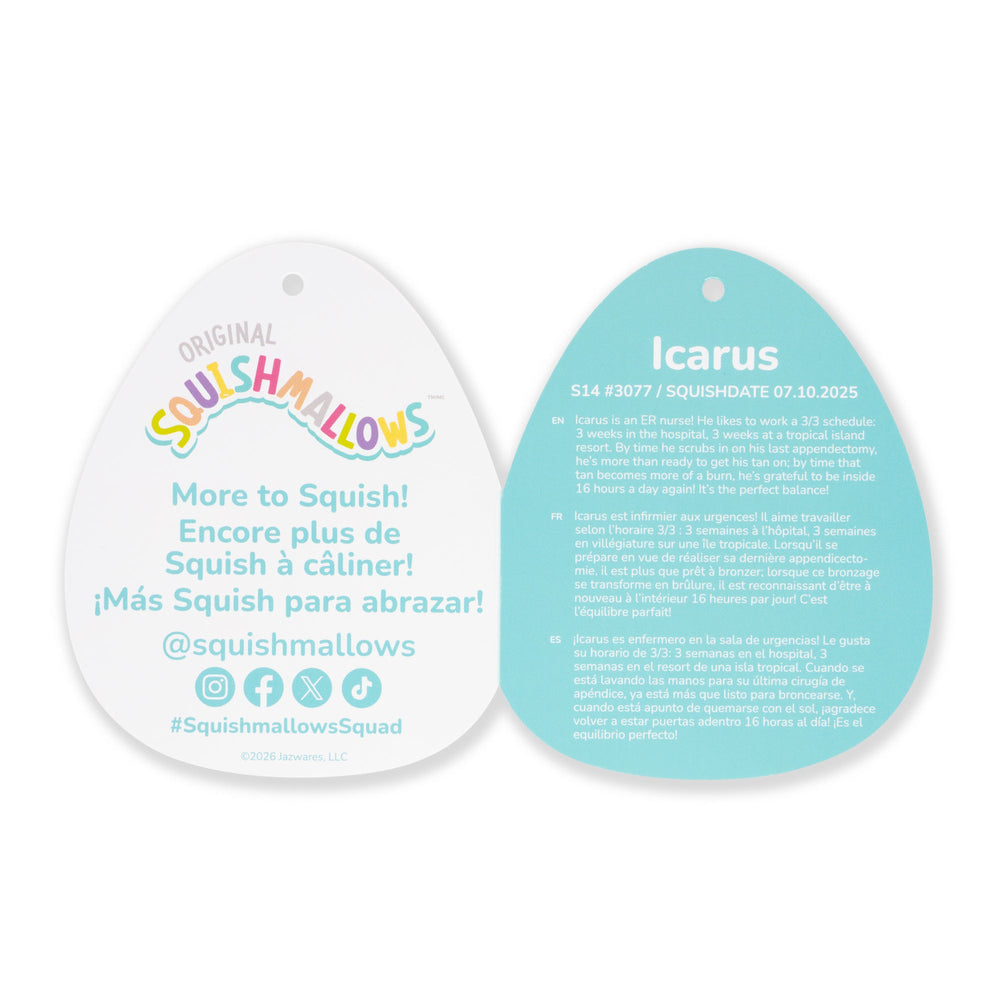 Squishmallows 14" Icarus the Dragon Fruit Drink | Jazwares / Squishmallows   Category|  Squad
