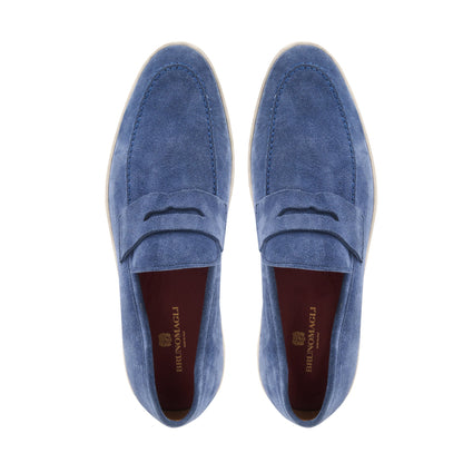 Bruno Magli Prato Blue Suede