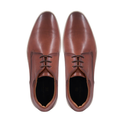Bruno Magli Prato Lace Up Cognac