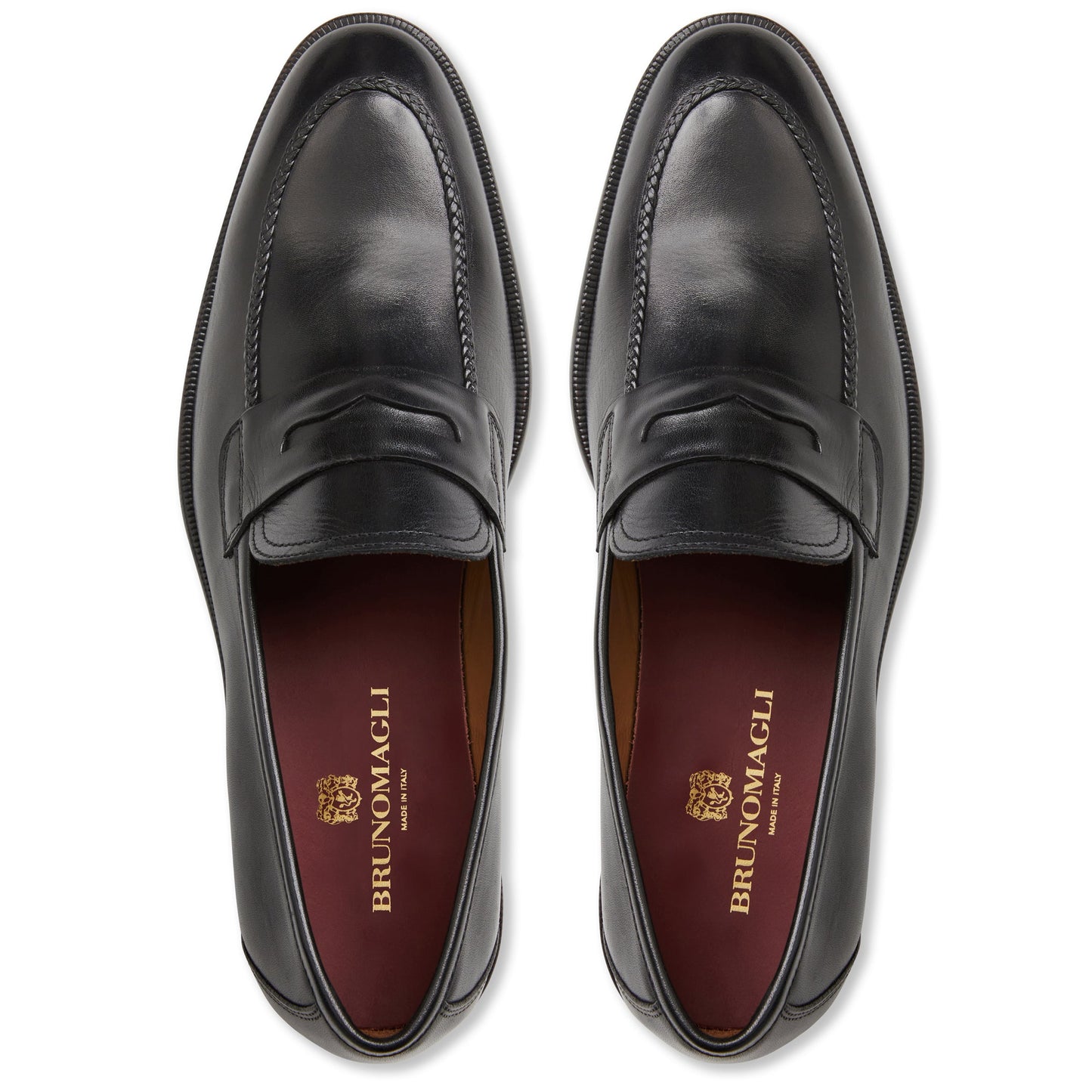 Bruno Magli Arden Braided loafer
