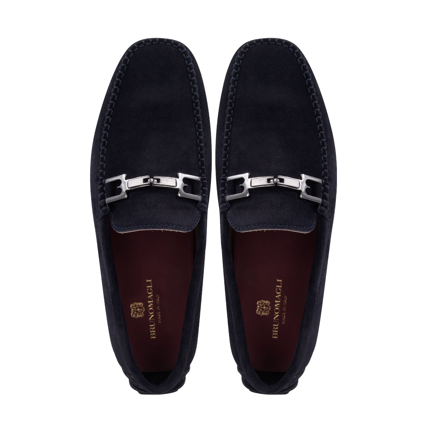 Bruno Magli Taso Navy Suede