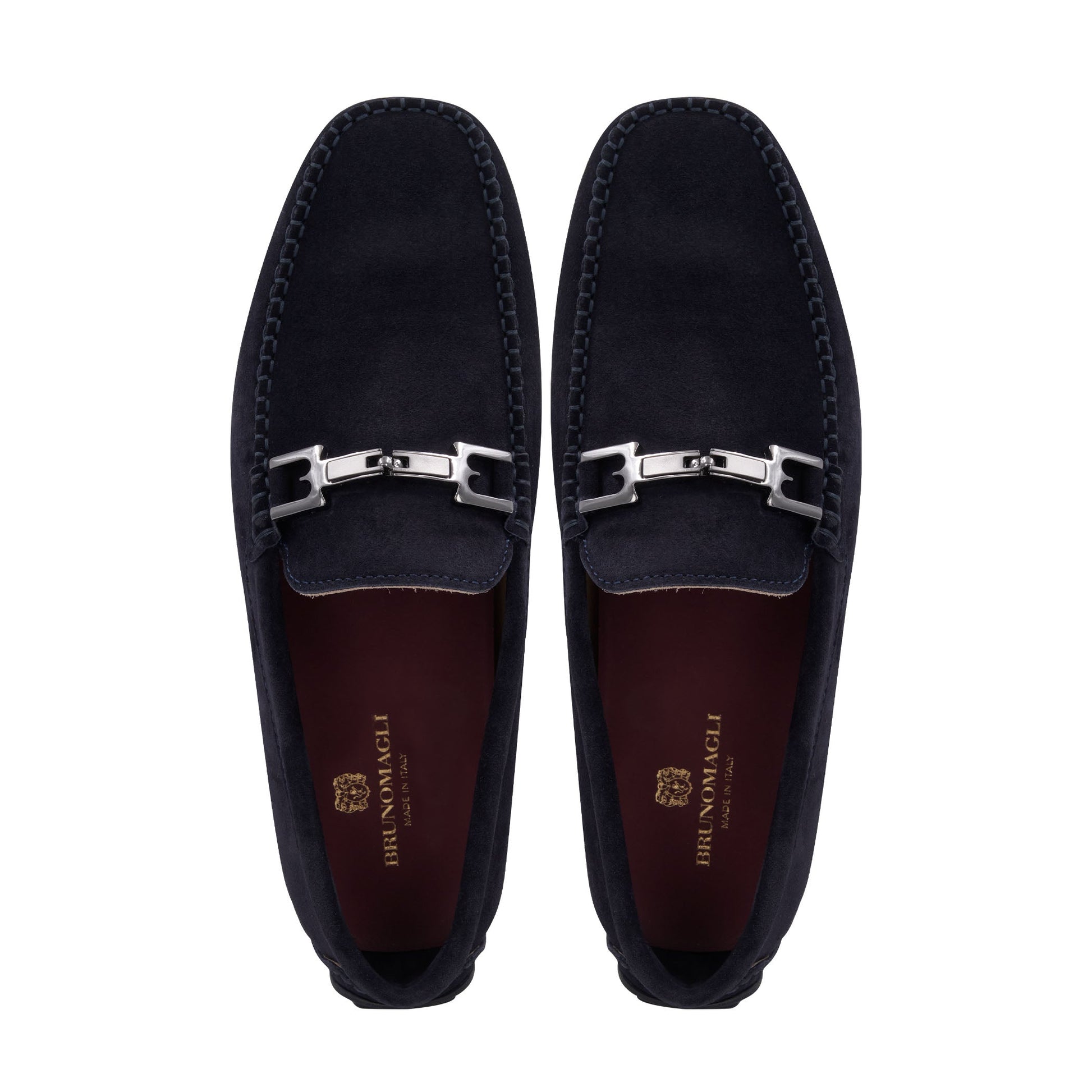 Bruno Magli Taso Navy Suede