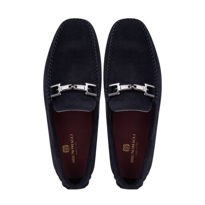 Bruno Magli Taso Navy Suede