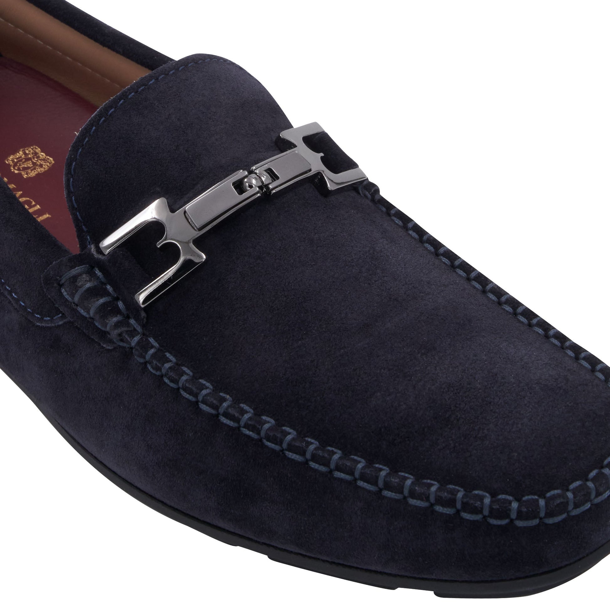 Bruno Magli Taso Navy Suede