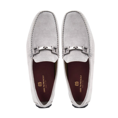 Bruno Magli Taso Light Grey Suede