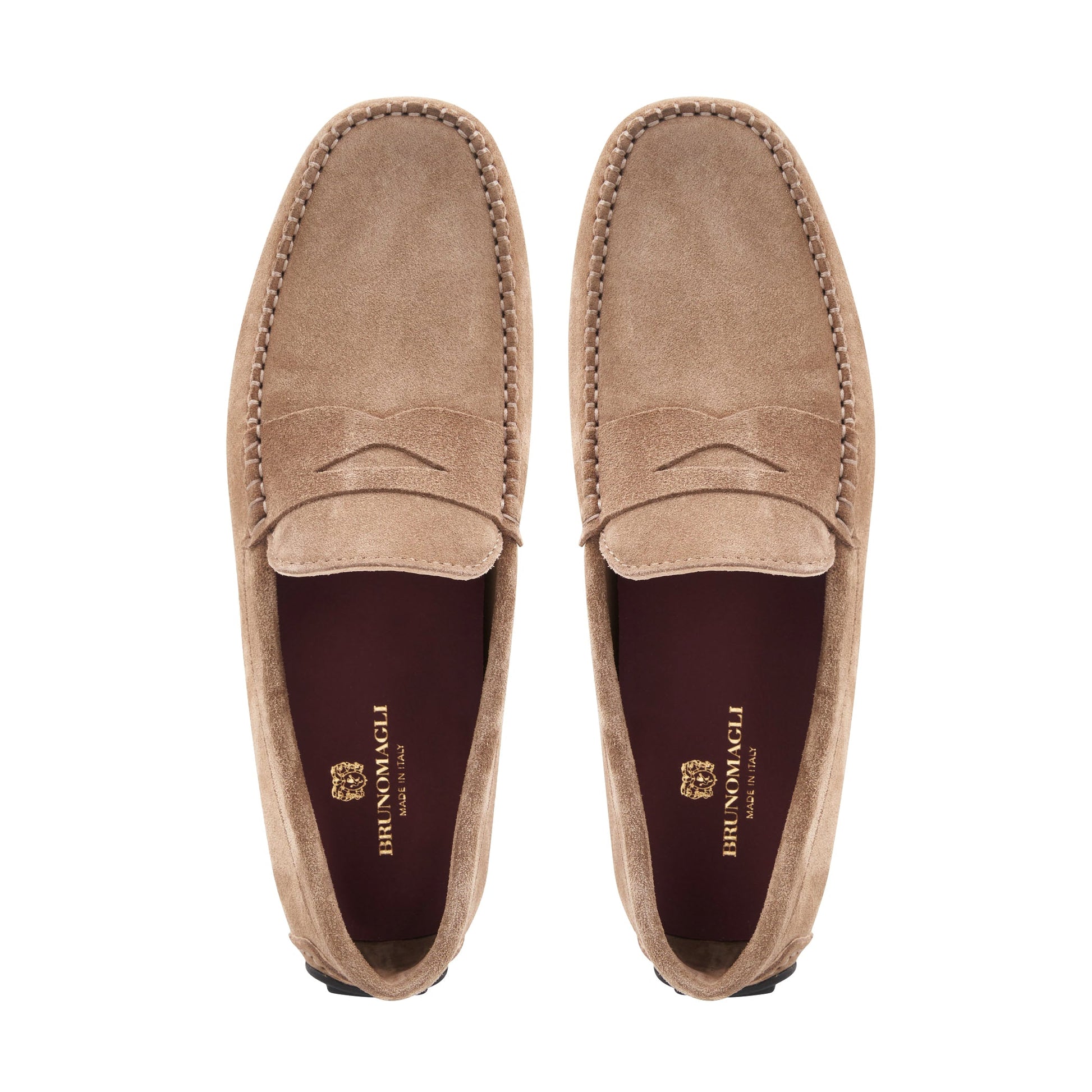 Bruno Magli Taranto Taupe Suede