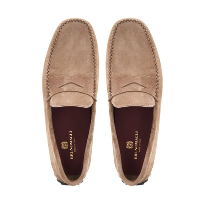 Bruno Magli Taranto Taupe Suede
