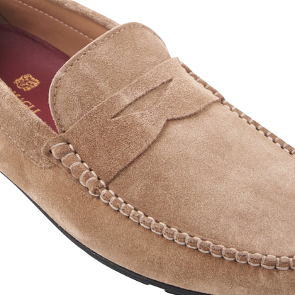 Bruno Magli Taranto Taupe Suede