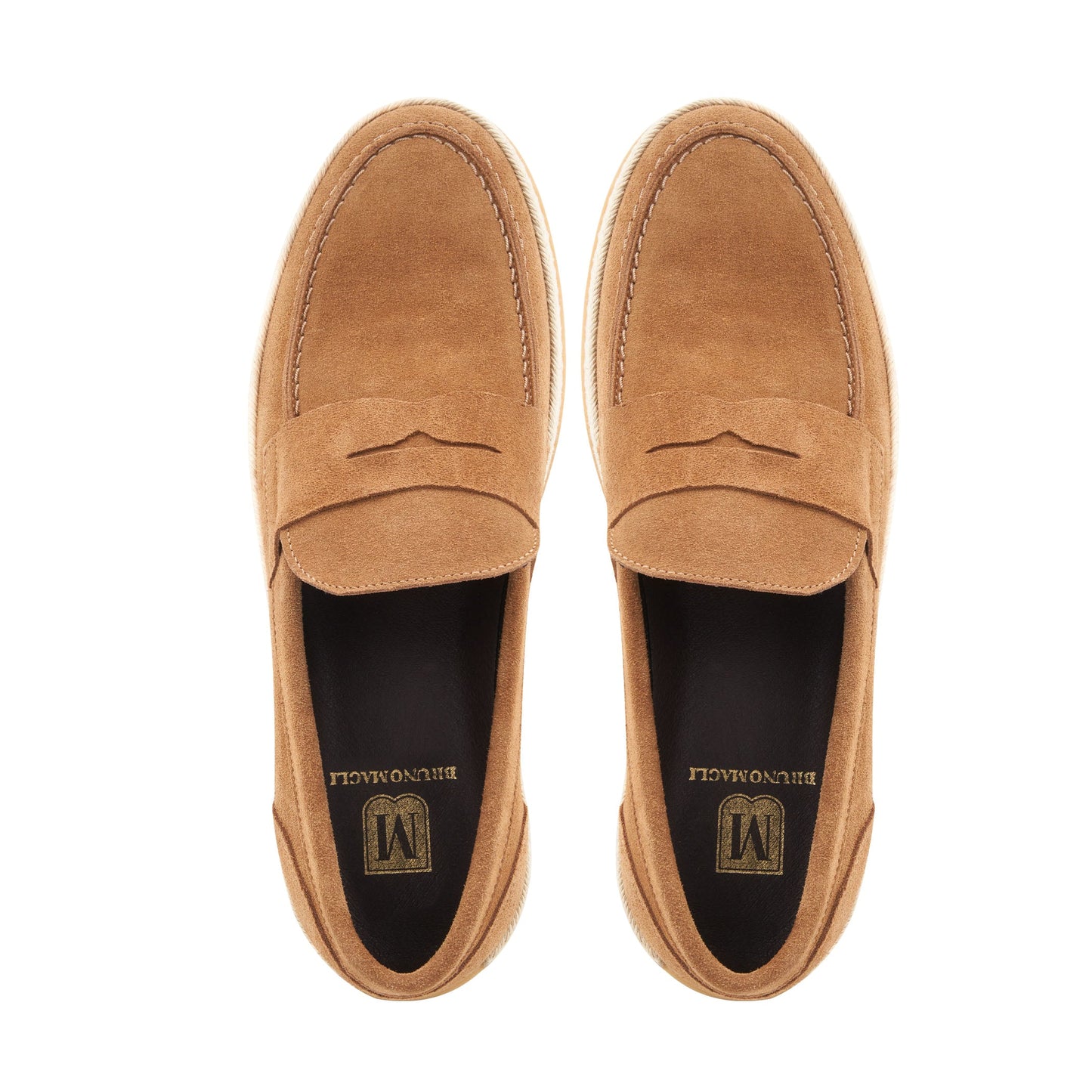 Bruno Magli Mens Alfama Cognac Suede