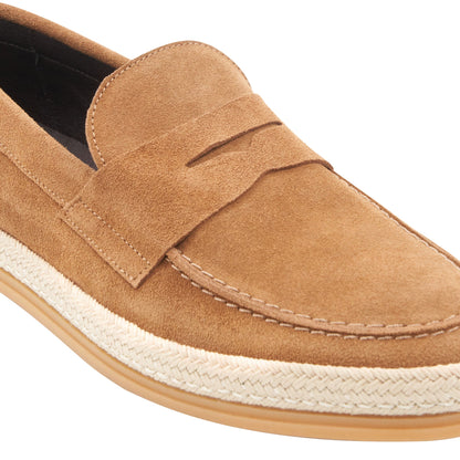 Bruno Magli Mens Alfama Cognac Suede