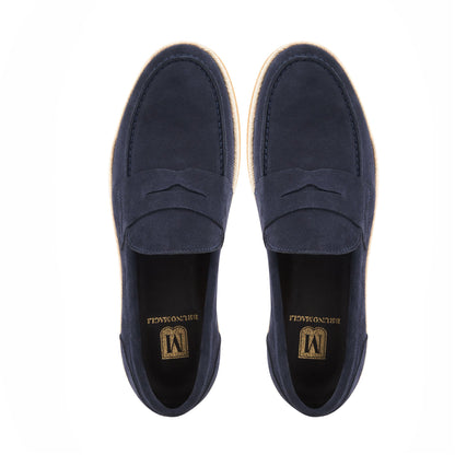 Bruno Magli Mens Alfama Navy Suede