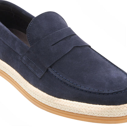 Bruno Magli Mens Alfama Navy Suede