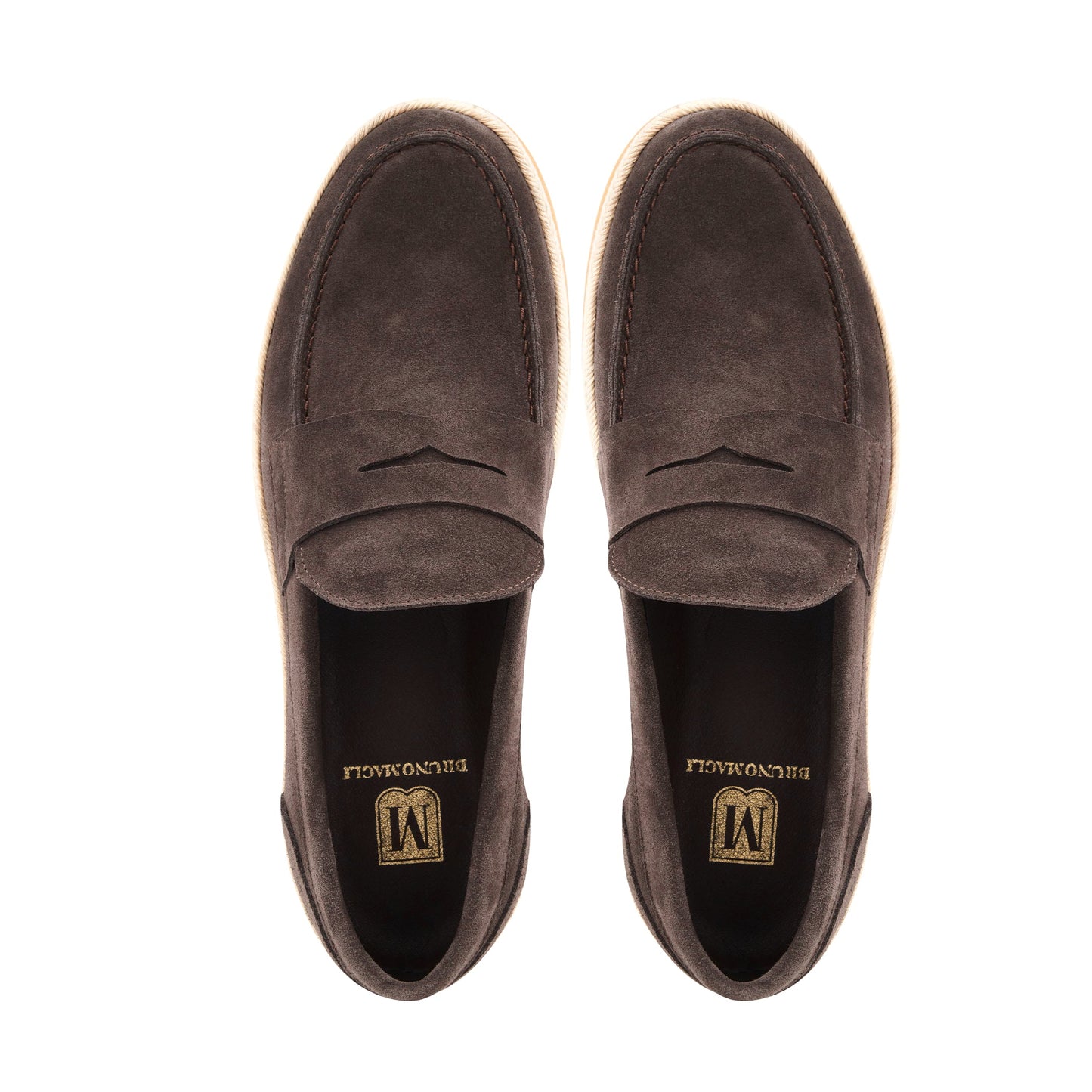 Bruno Magli Mens Alfama Brown Suede