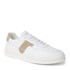 White/Beige Suede