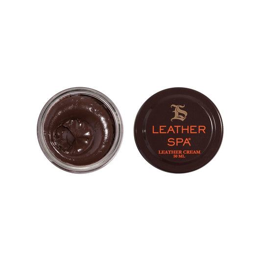 Bruno Magli Leather Spa Leather Cream - Brown