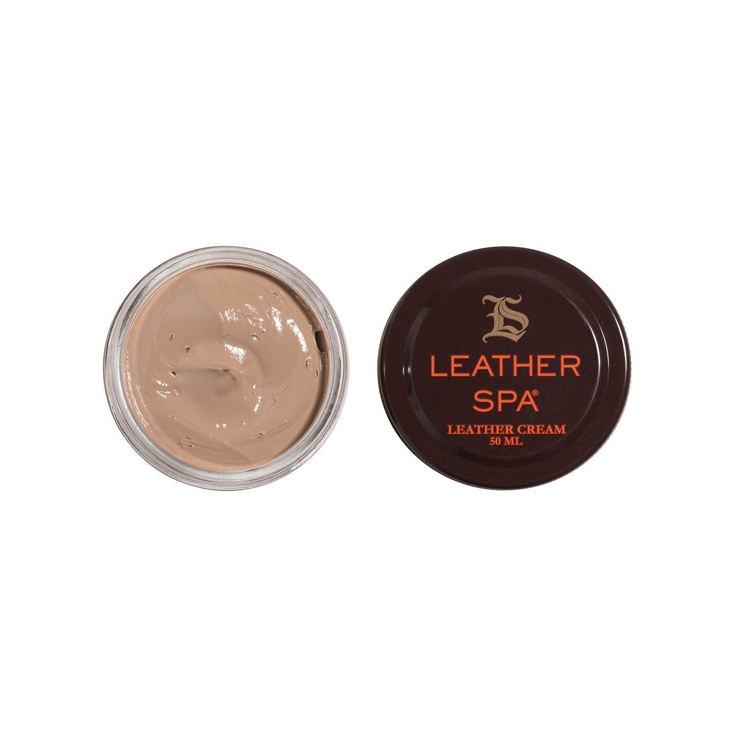 Bruno Magli Leather Spa Leather Cream - Natural