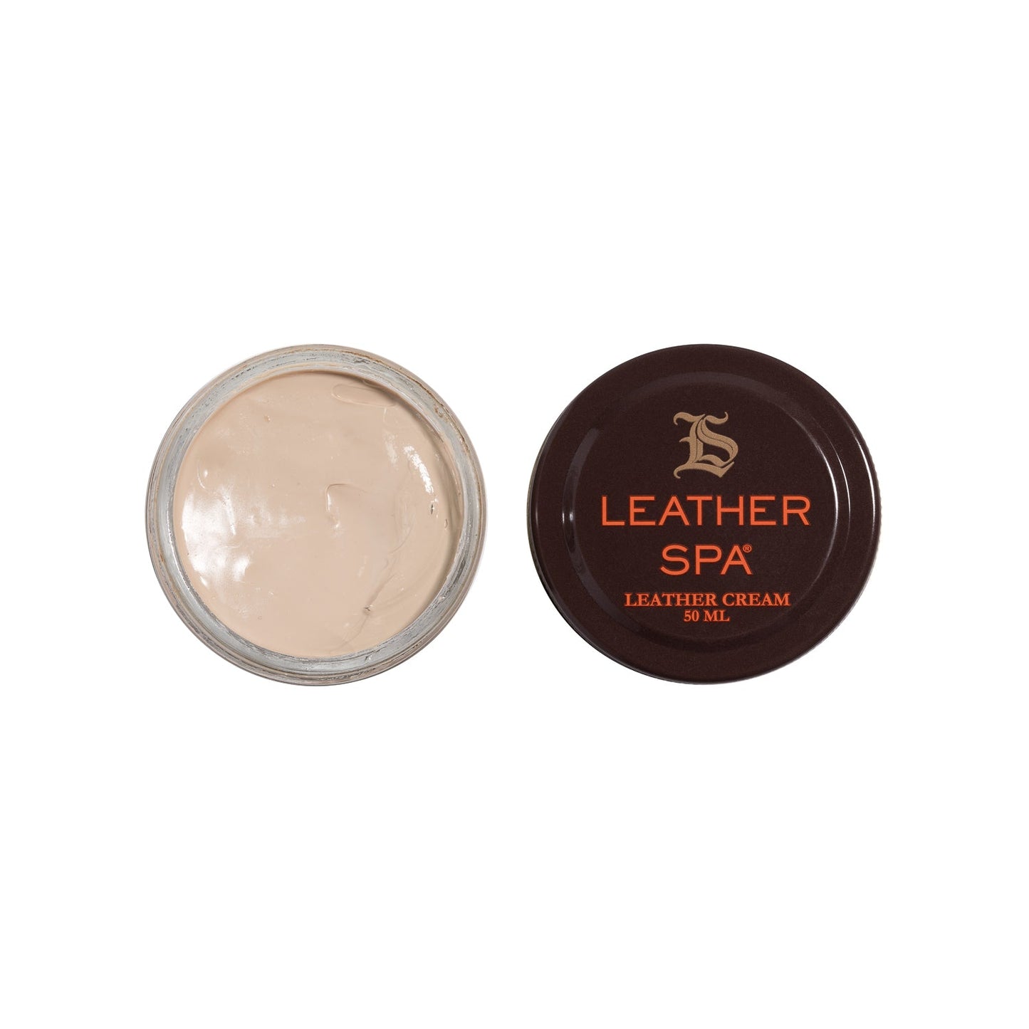 Bruno Magli Leather Spa Leather Cream - Cream