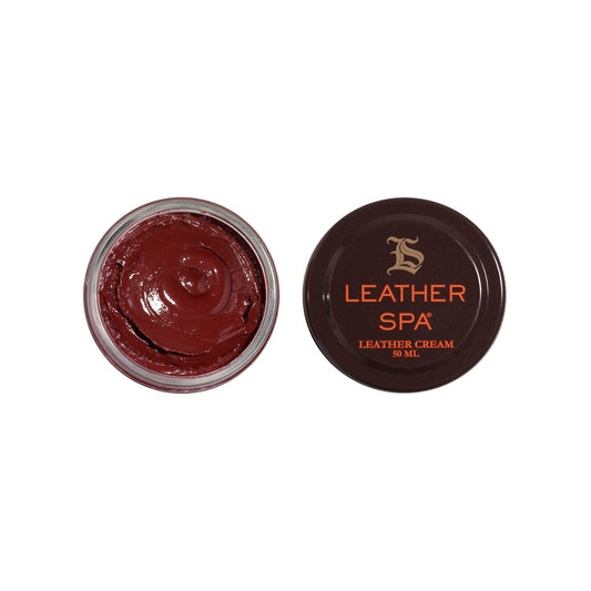 Bruno Magli Leather Spa Leather Cream - Red
