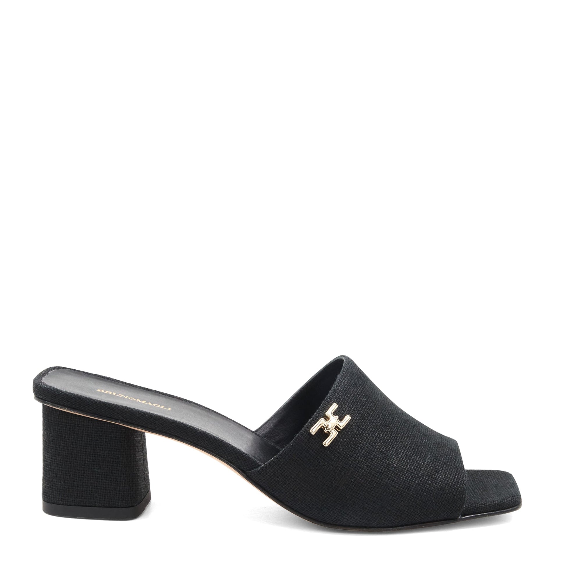Bruno Magli Alessandra Black Linen