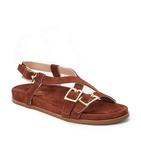 Bruno Magli Gianna Brown Suede