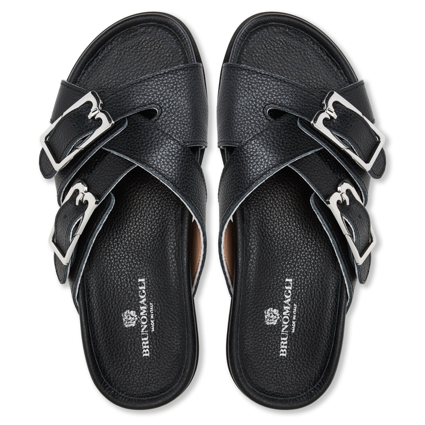 Bruno Magli Genesis Black Tumbled