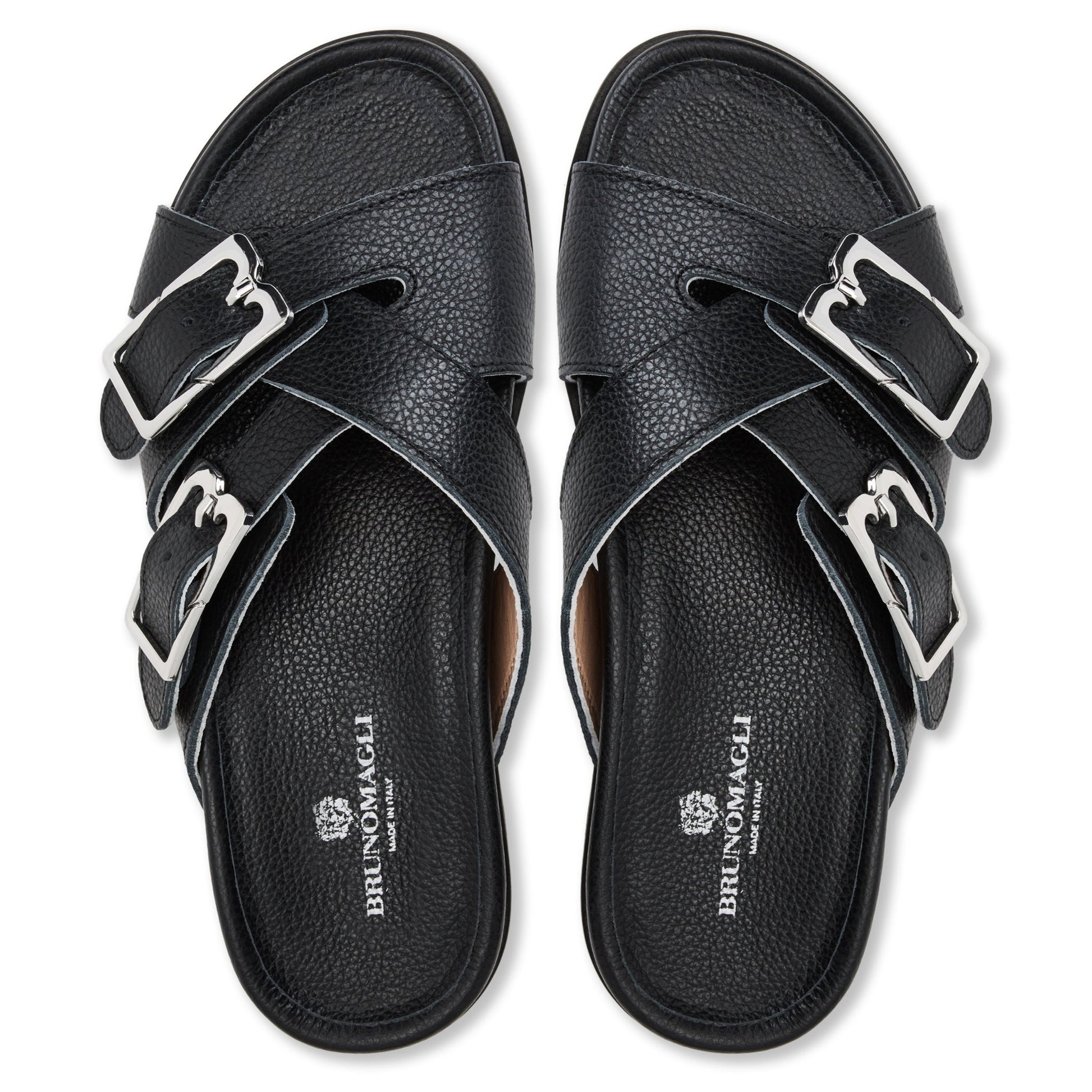 Bruno Magli Genesis Black Tumbled