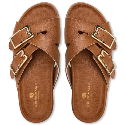 Bruno Magli Genesis Cognac Tumbled
