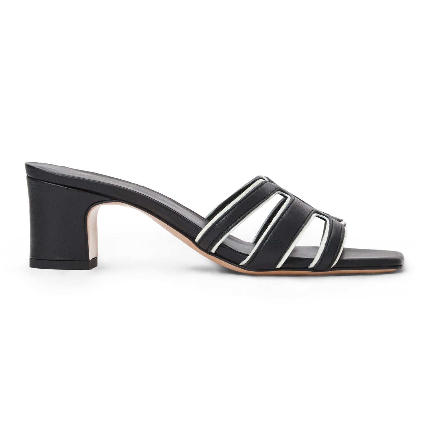 Bruno Magli Enora Black Nappa/Bone