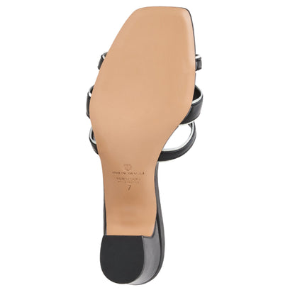 Bruno Magli Enora Black Nappa/Bone