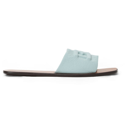 Bruno Magli Aqua Sky Blue Tumbled