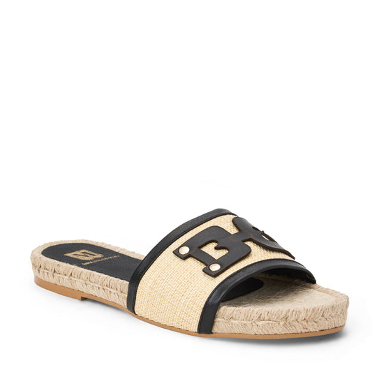 Bruno Magli Sabina Natural Raffia/Black