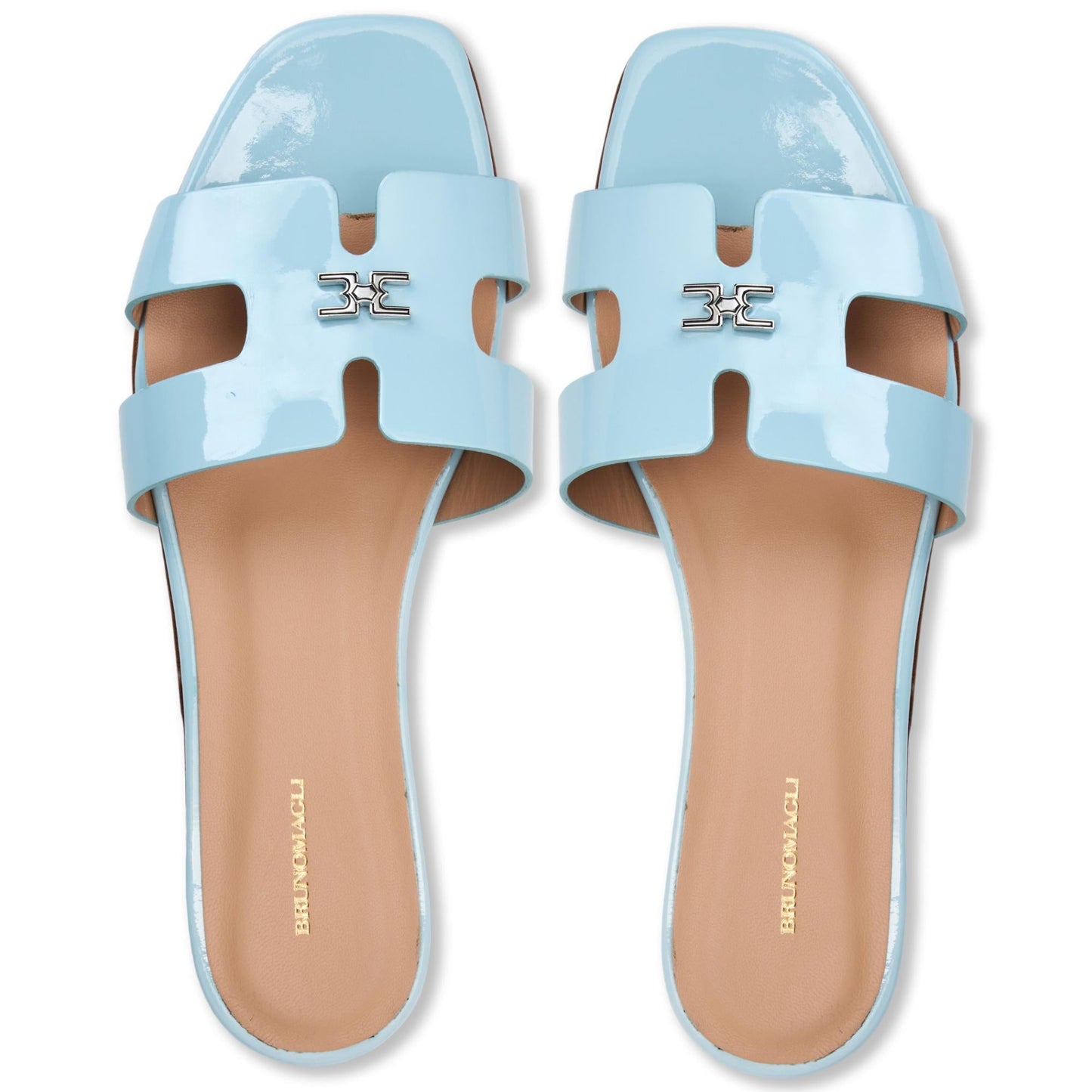 Bruno Magli Fina Sky Blue Patent