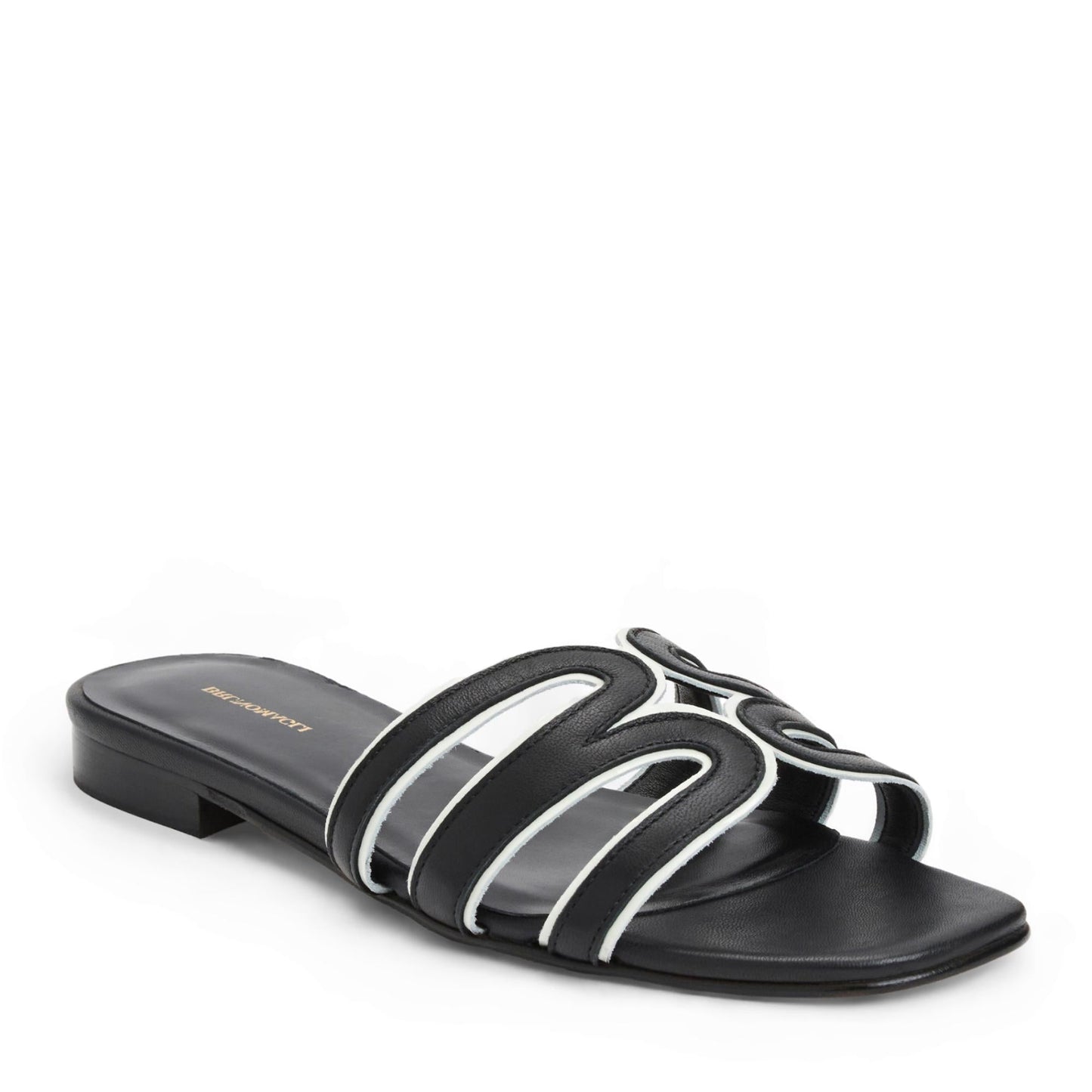Bruno Magli Flore Black Nappa/Bone
