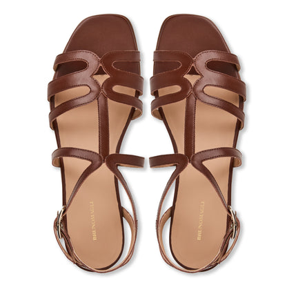 Bruno Magli Fiore Brown Nappa