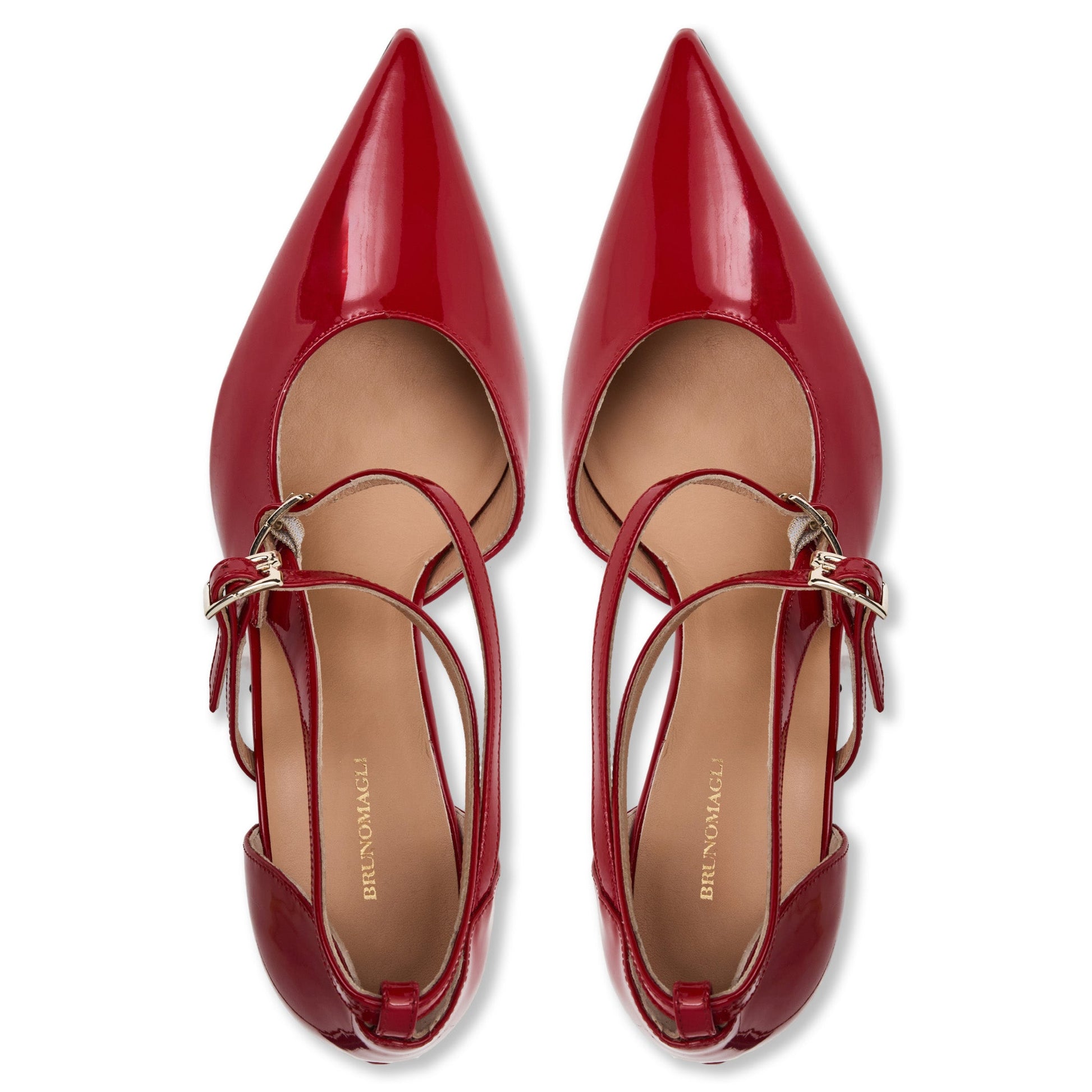 Bruno Magli Primavera Berry Patent
